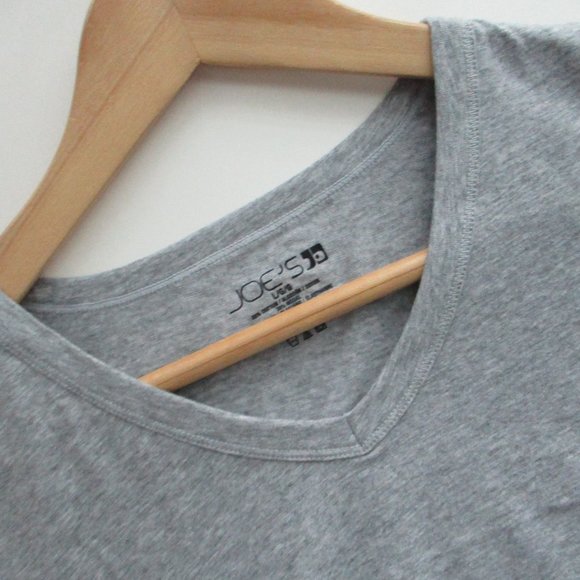 Joe's Jeans Tshirt Gray Vneck Size Large - Picture 7 of 9